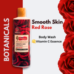 Red rose body wash